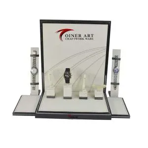 Black Veneer Oq Stitching Ko'rish Displeyni